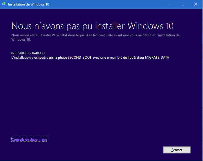 Win10-1607Impossible